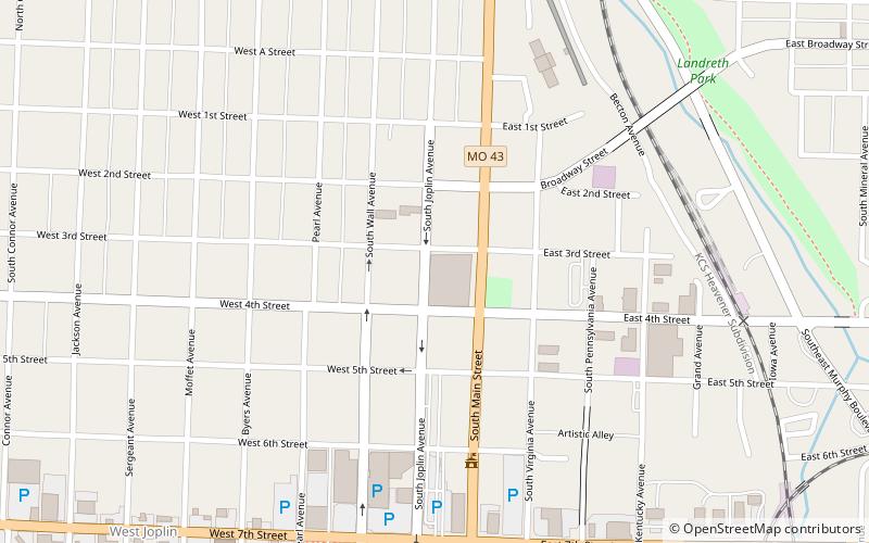 Fox Theater location map