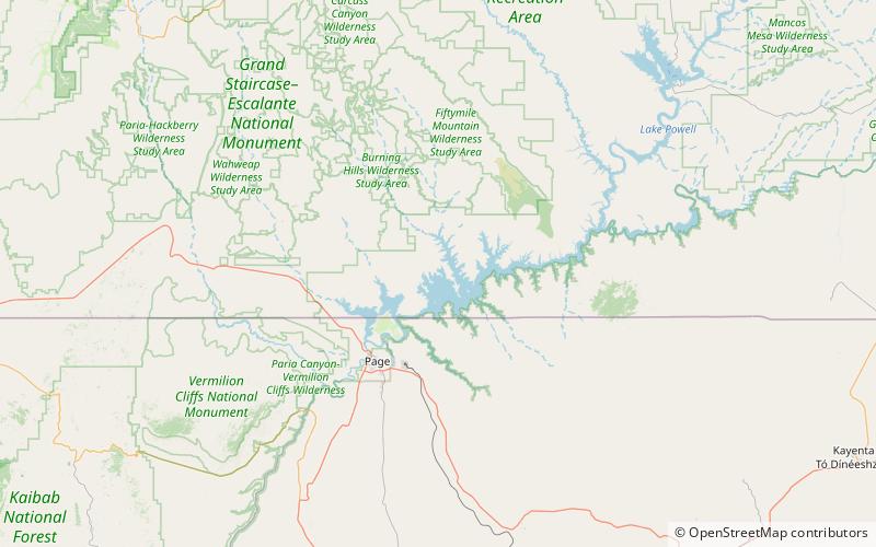 Cookie Jar Butte location map