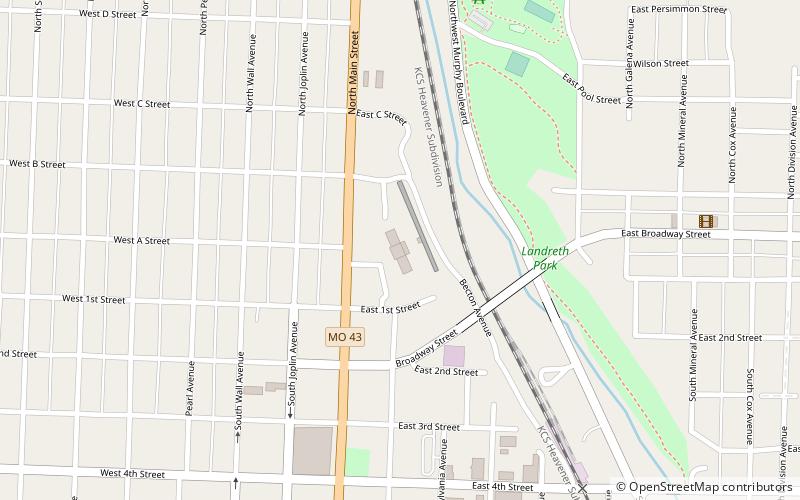 joplin union depot location map