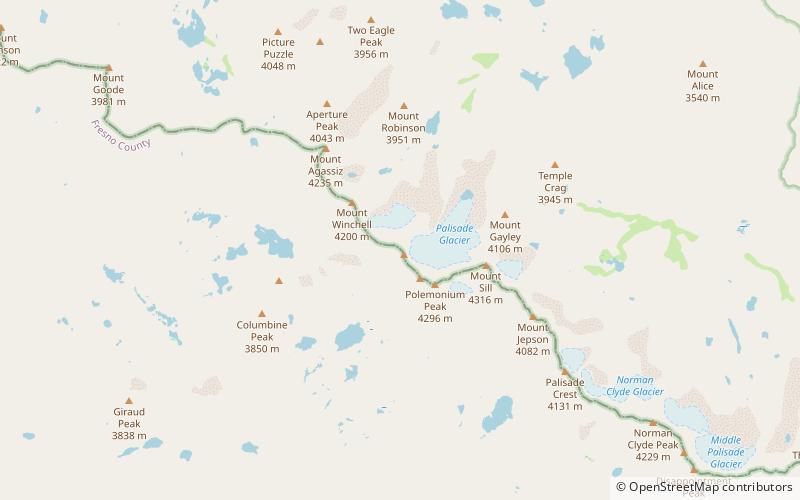 Thunderbolt Peak location map