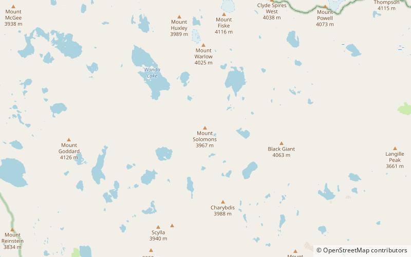 Mount Solomons location map