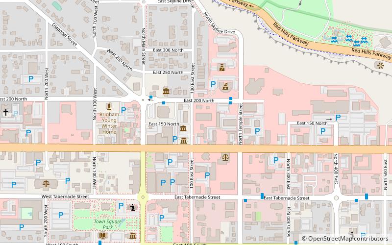 Old Washington County Courthouse location map