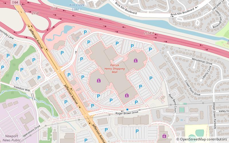 Patrick Henry Mall location map