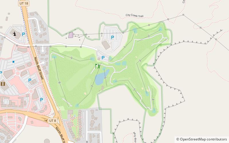 Dixie Red Hills Golf Course location map