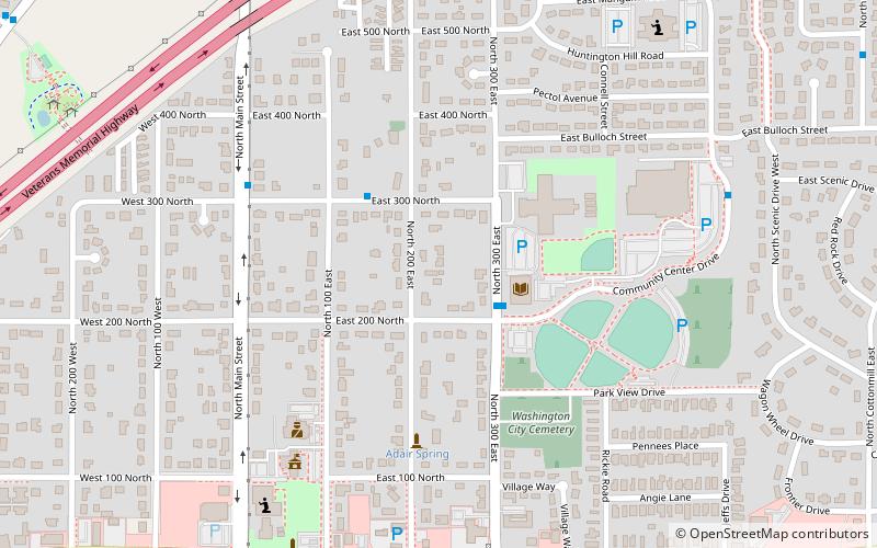 Robert D. Covington House location map