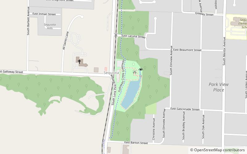 sequiota park springfield location map