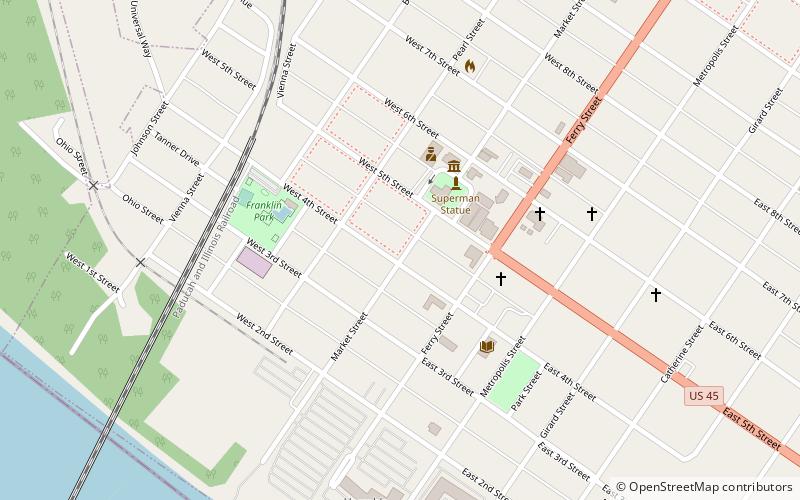 Elijah P. Curtis House location map