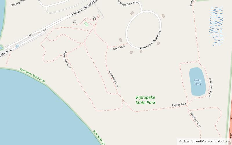 Kiptopeke State Park location map