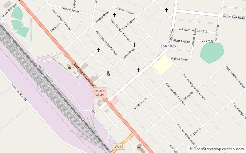 Crewe location map