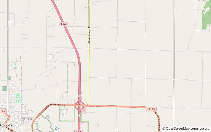 Dixon Springs State Park location map