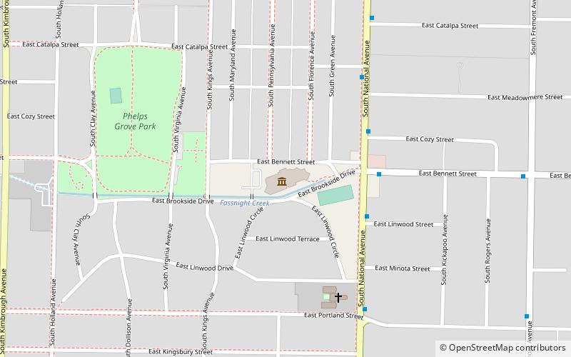 springfield art museum location map