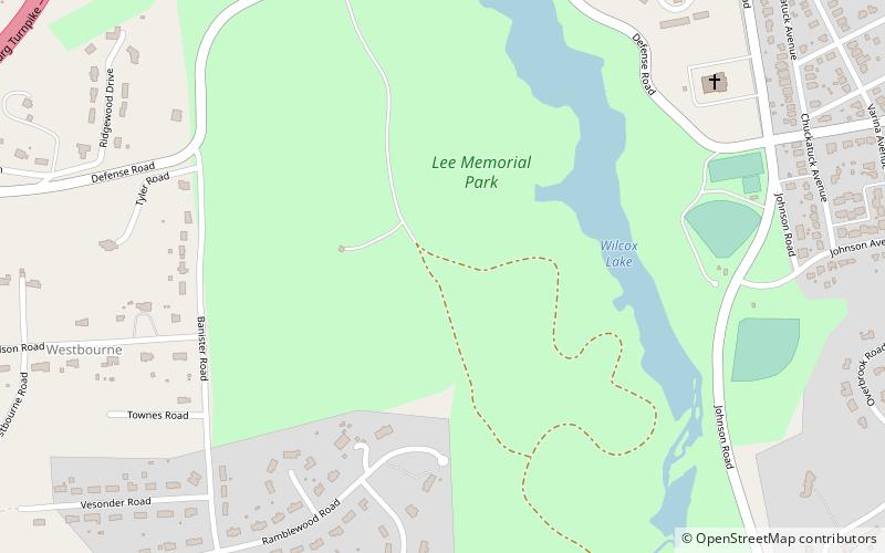 Lee Memorial Park location map