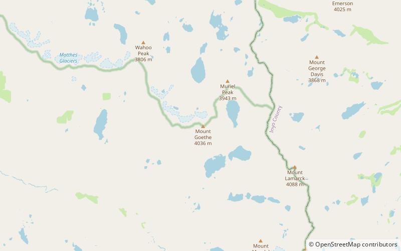 mount goethe parque nacional canon de los reyes location map
