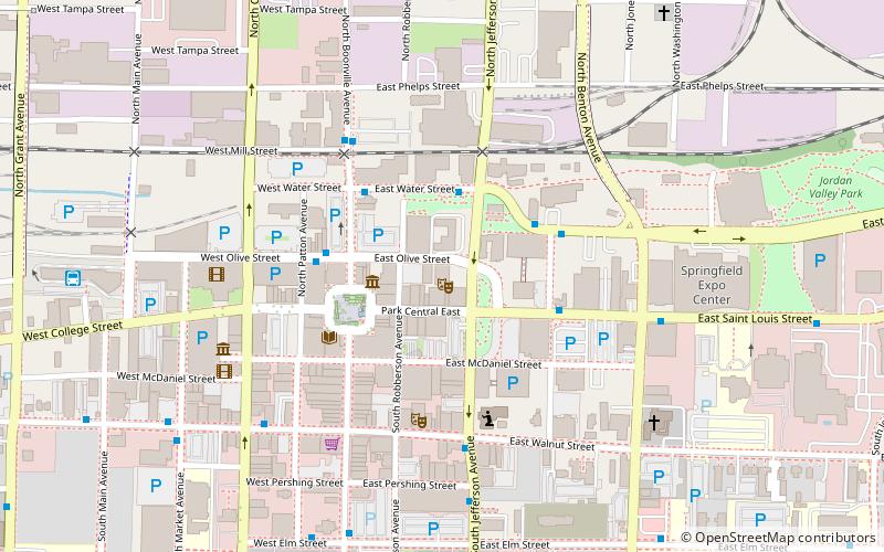 Gillioz Theatre location map