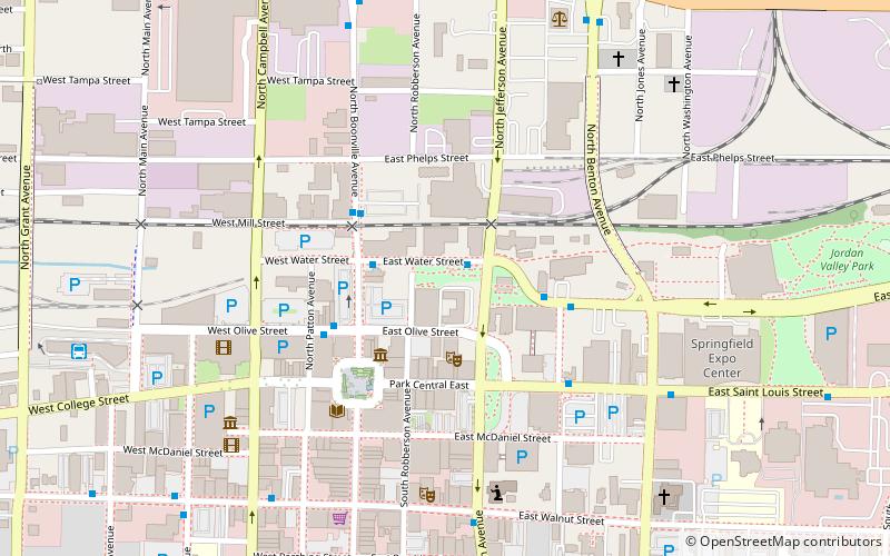 Founders Park location map