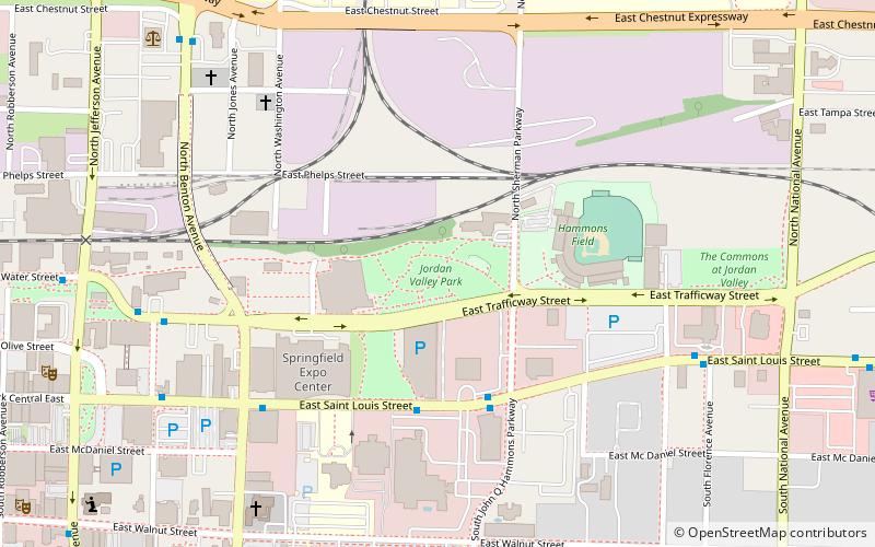 Jordan Valley Park location map