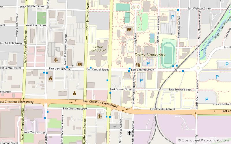 Benton Avenue AME Church location map