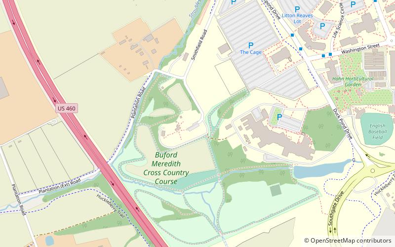 Smithfield Plantation location map