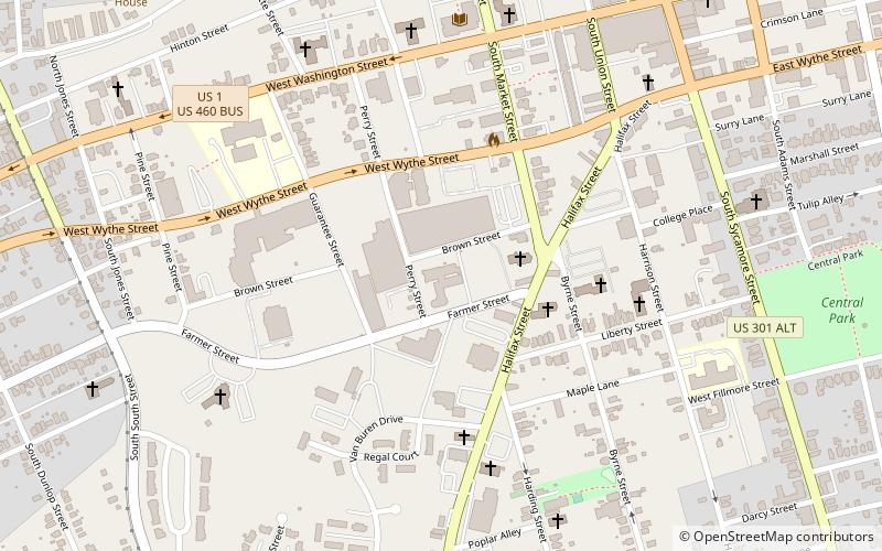 Gillfield Baptist Church location map
