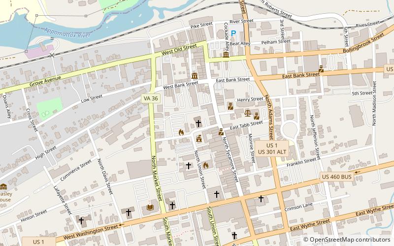 Tabb Street Presbyterian Church location map
