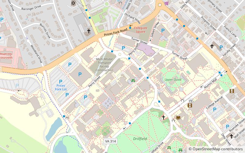 virginia tech stability wind tunnel blacksburg location map