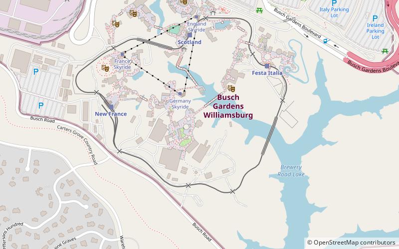 Verbolten location map