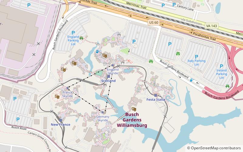 Escape from Pompeii location map