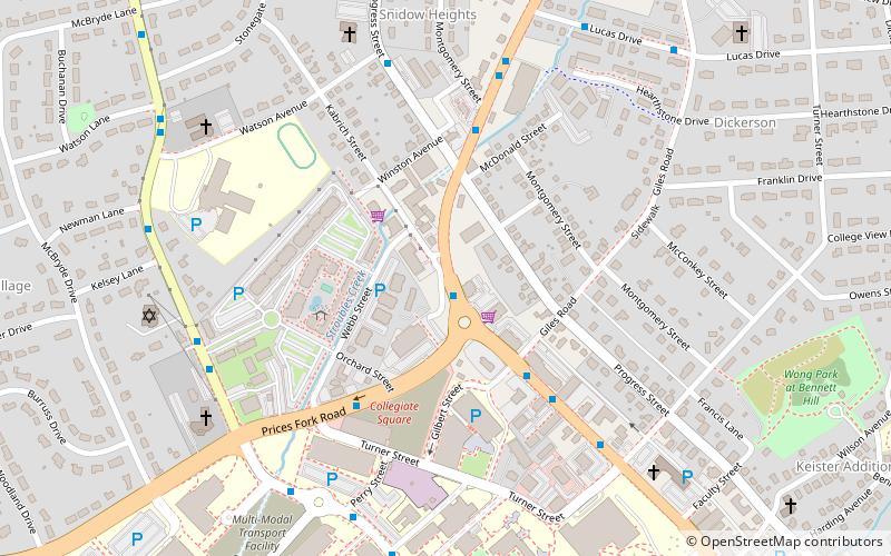 Odd Fellows Hall location map