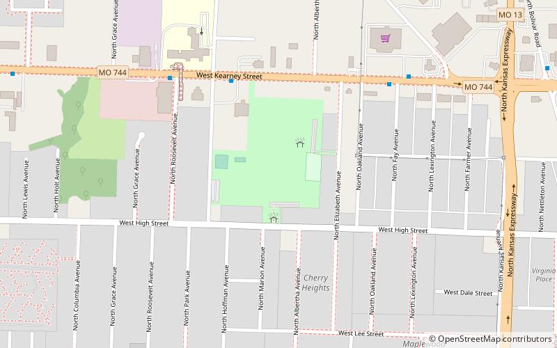 Tom Watkins Park location map