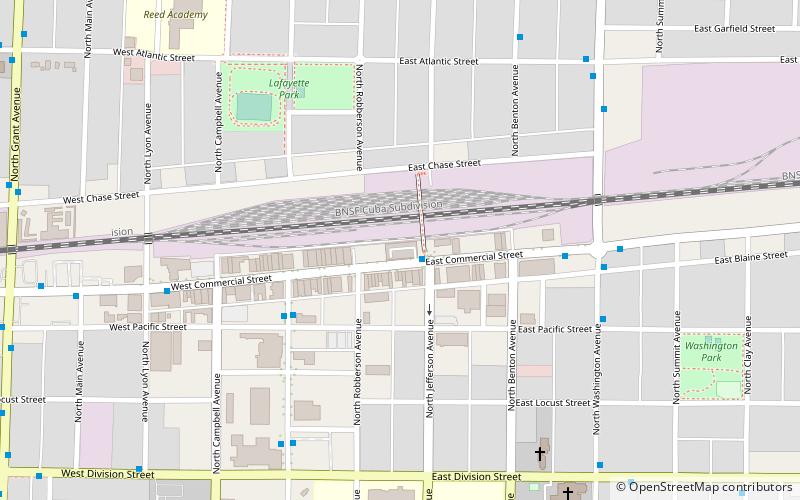 c street city market springfield location map