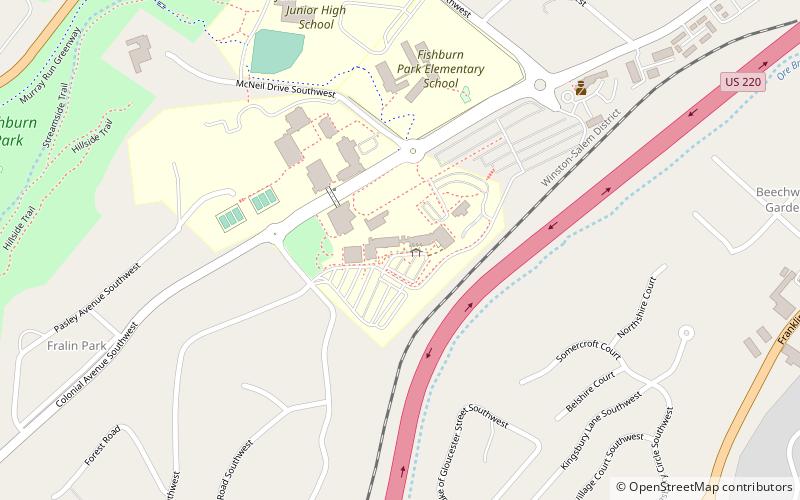 virginia western community college roanoke location map