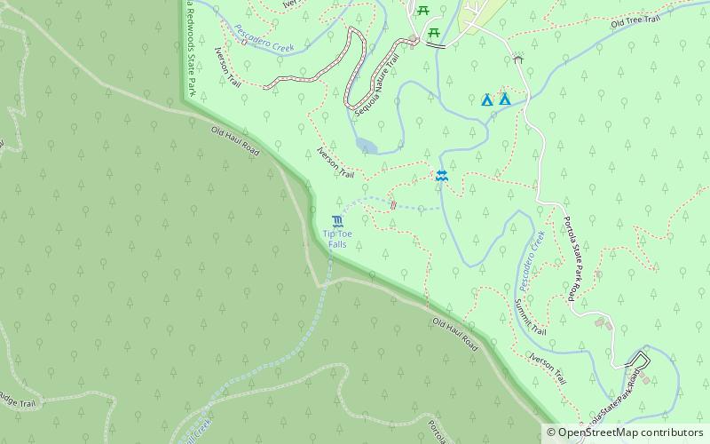 Tip Toe Falls location map