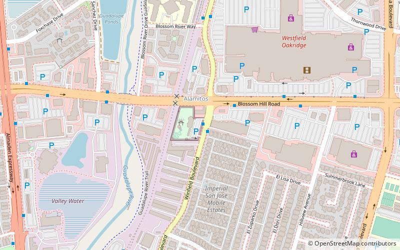 Golfland location map