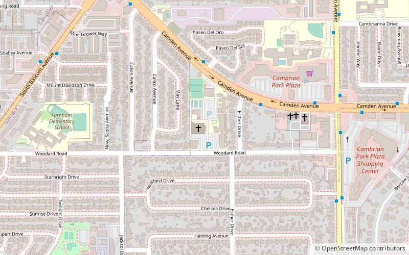 Saint Frances Cabrini Parish location map