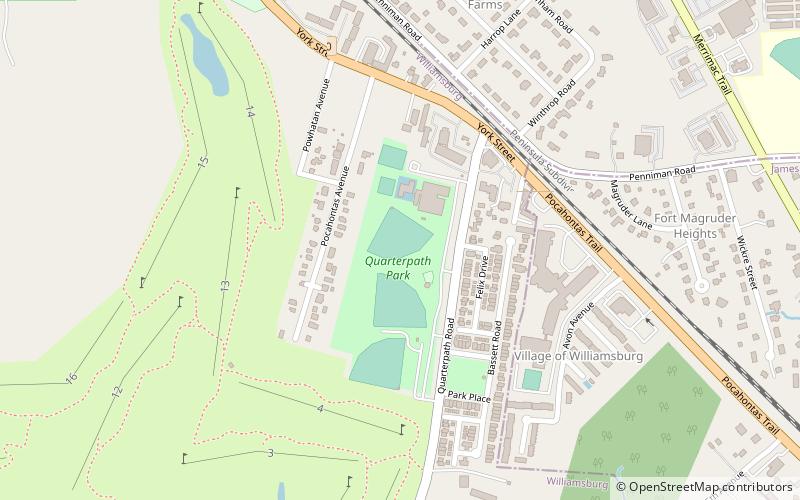 Quarterpath Park location map
