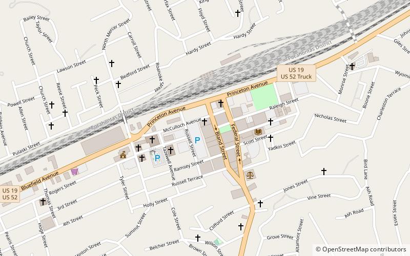 craft memorial library bluefield location map