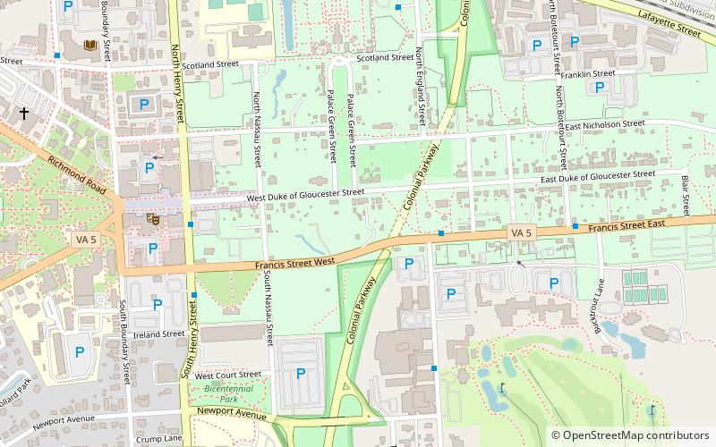 Merchants Square location map