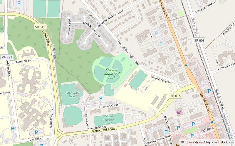 Kiwanis Park location map