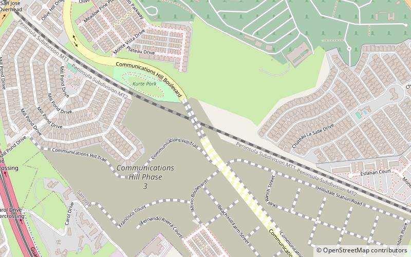 san juan bautista hills san jose location map