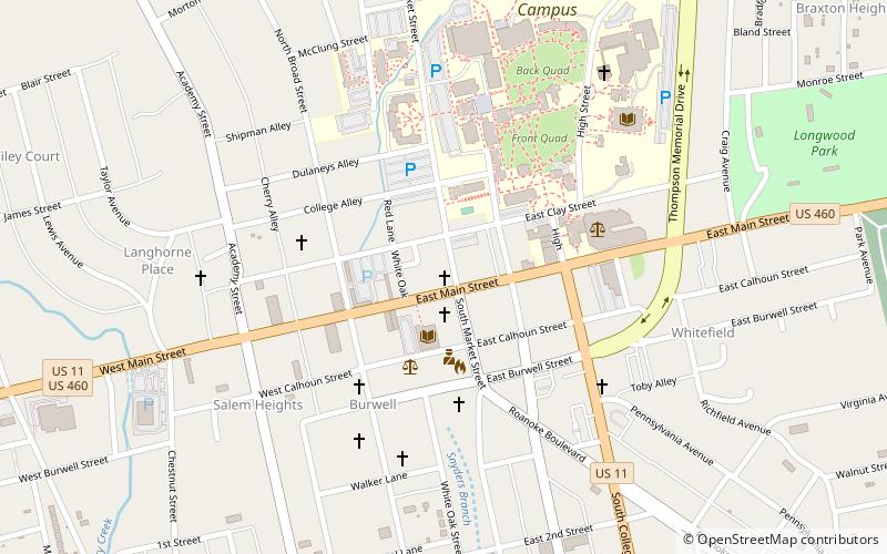 Salem Presbyterian Church location map