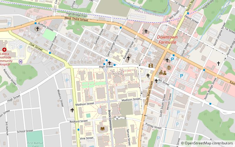 Ruffner Hall location map