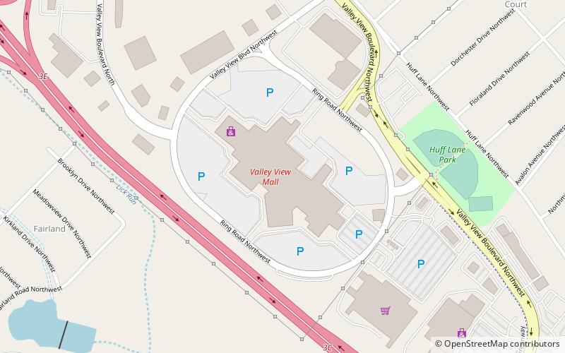 Valley View Mall location map