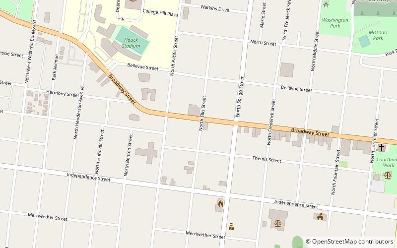 Broadway Theatre location map