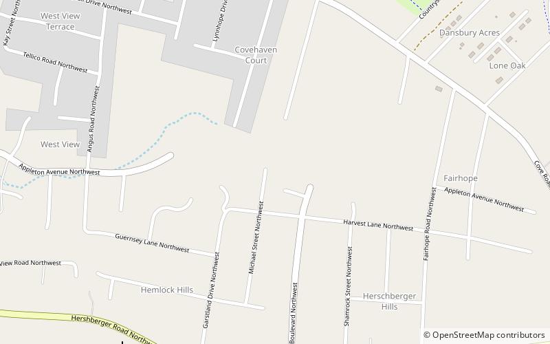 Westview Terrace location map