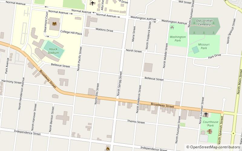 Julius Vasterling Building location map