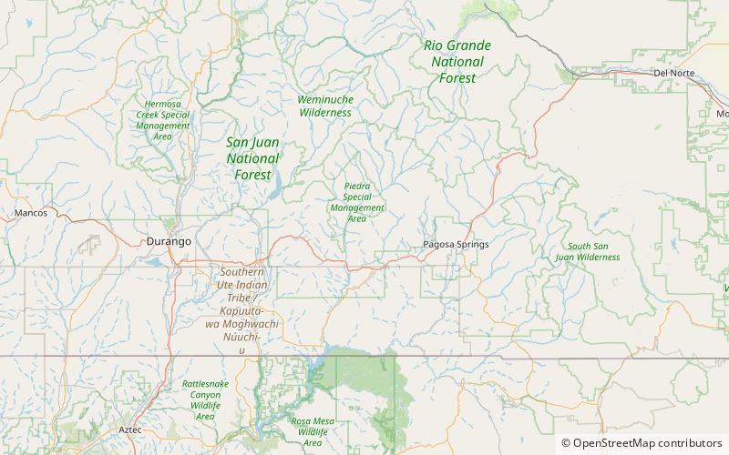 Horse Mountain location map