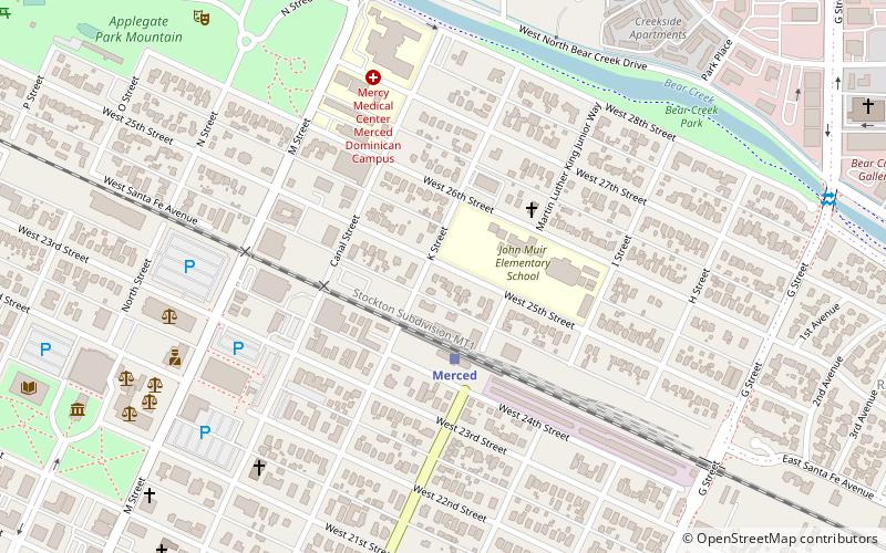 Kaehler-Rector House location map