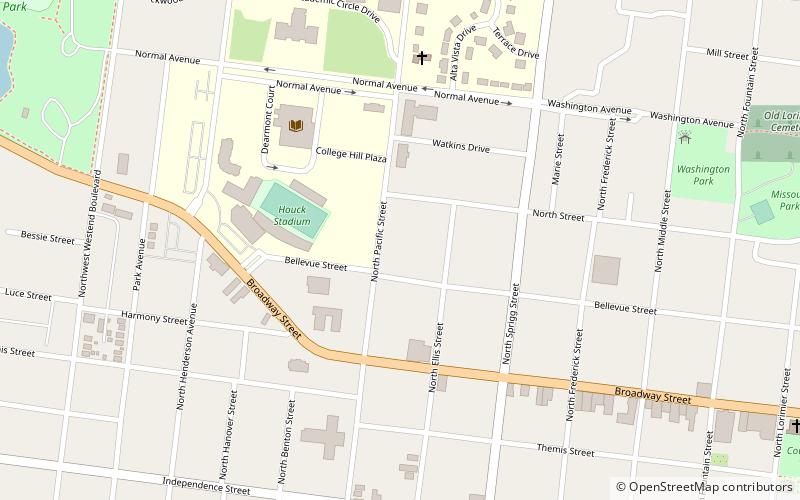 Esquire Theater location map