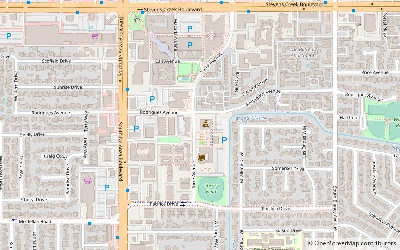 cupertino city hall location map