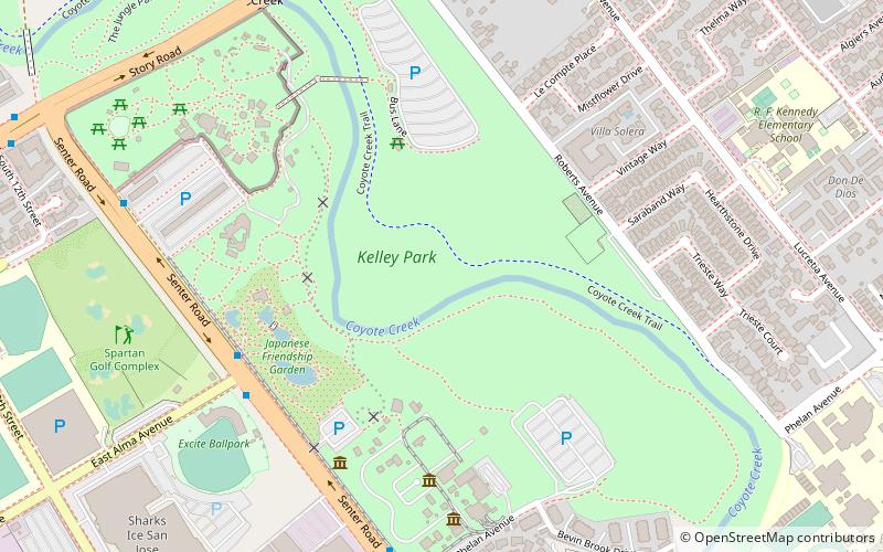 Kelley Park location map